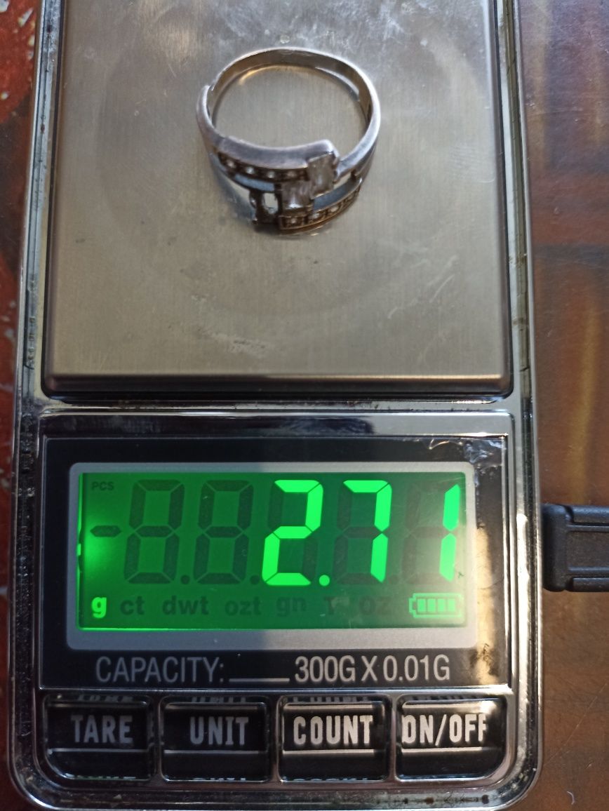Серебряное кольцо 925 проба