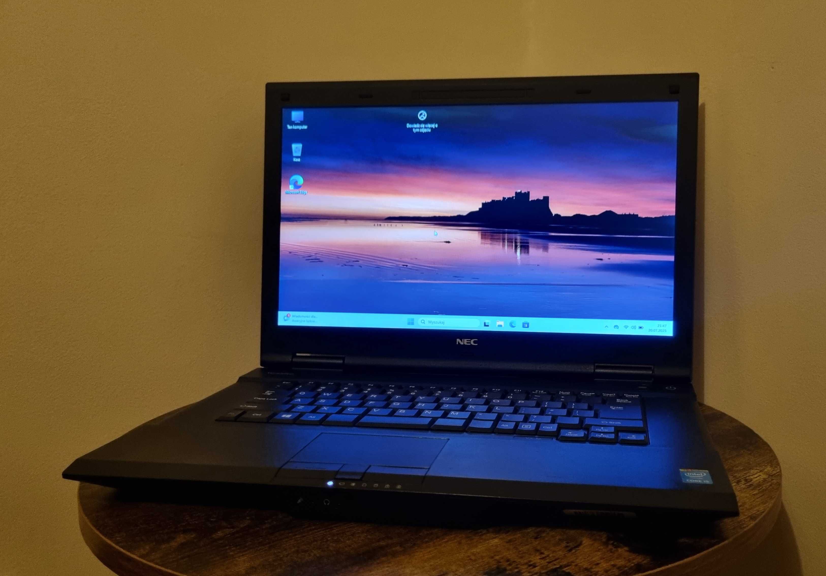 Laptop NEC  / i5 / 8GB RAM / 128-SSD / Niemiecka jakość!
