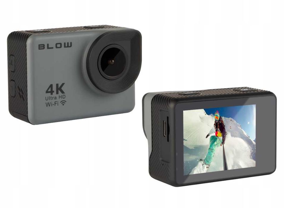 Kamera Sportowa GoPro 4U 4K 30FPS WiFi Wodoszczelna 30m Zestaw OKAZJA