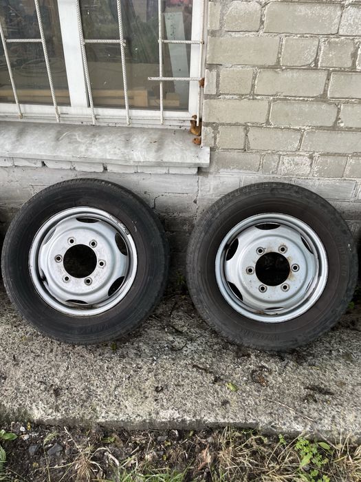 Диски з резиною mitsubishi canter