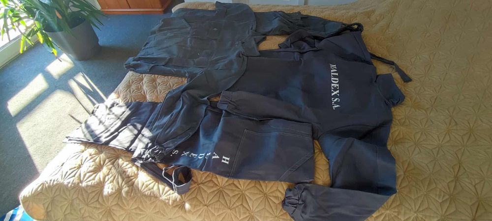 Nowe ciuchy ubrania robocze zwykłe i ocieplane