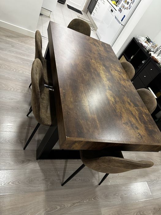 Mesa de Jantar com 6 Cadeiras