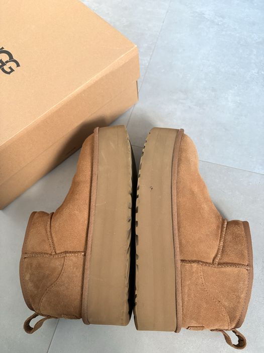 UGG Classic ultra mini platform 40 camel