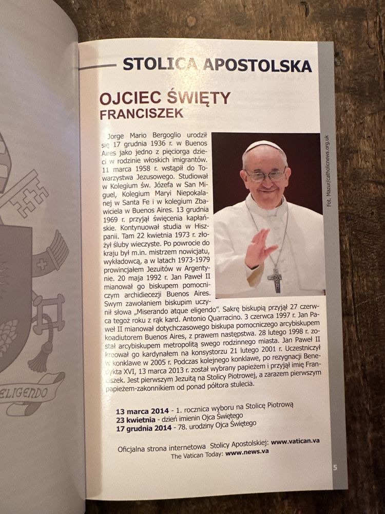 Konferencja Episkopatu Polski - Informator 2014
