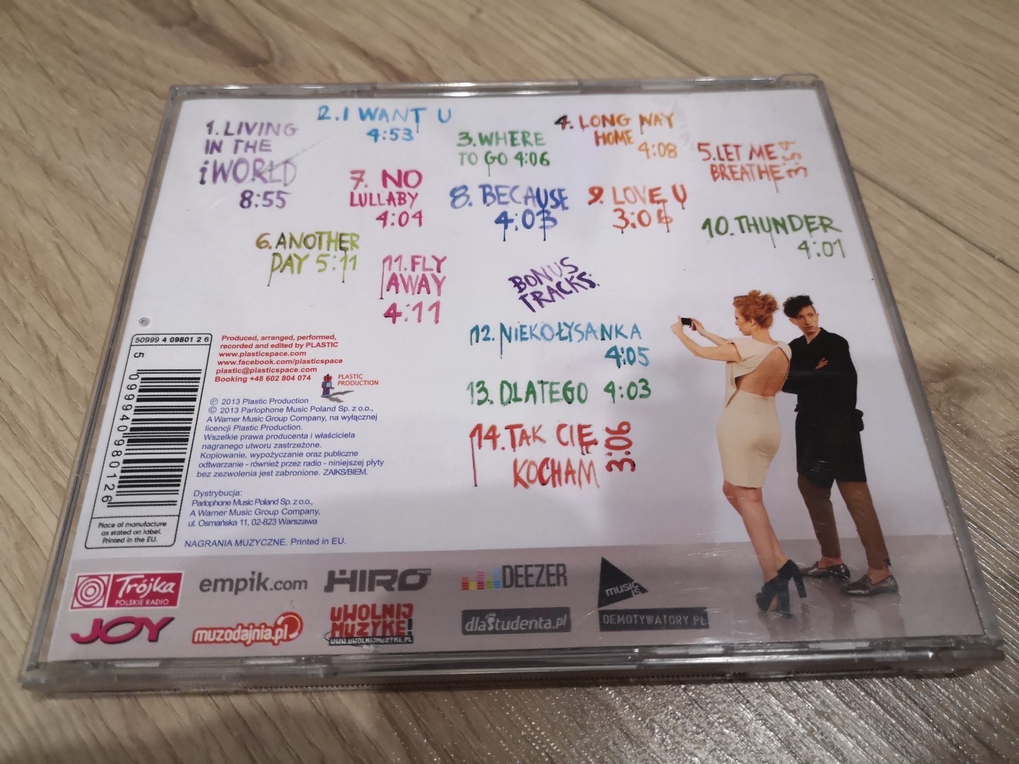 Płyta CD - Plastic, Living In The iWorld