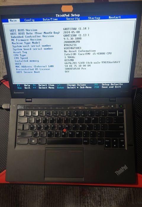 Thinkpad x1 carbon rezerwacja