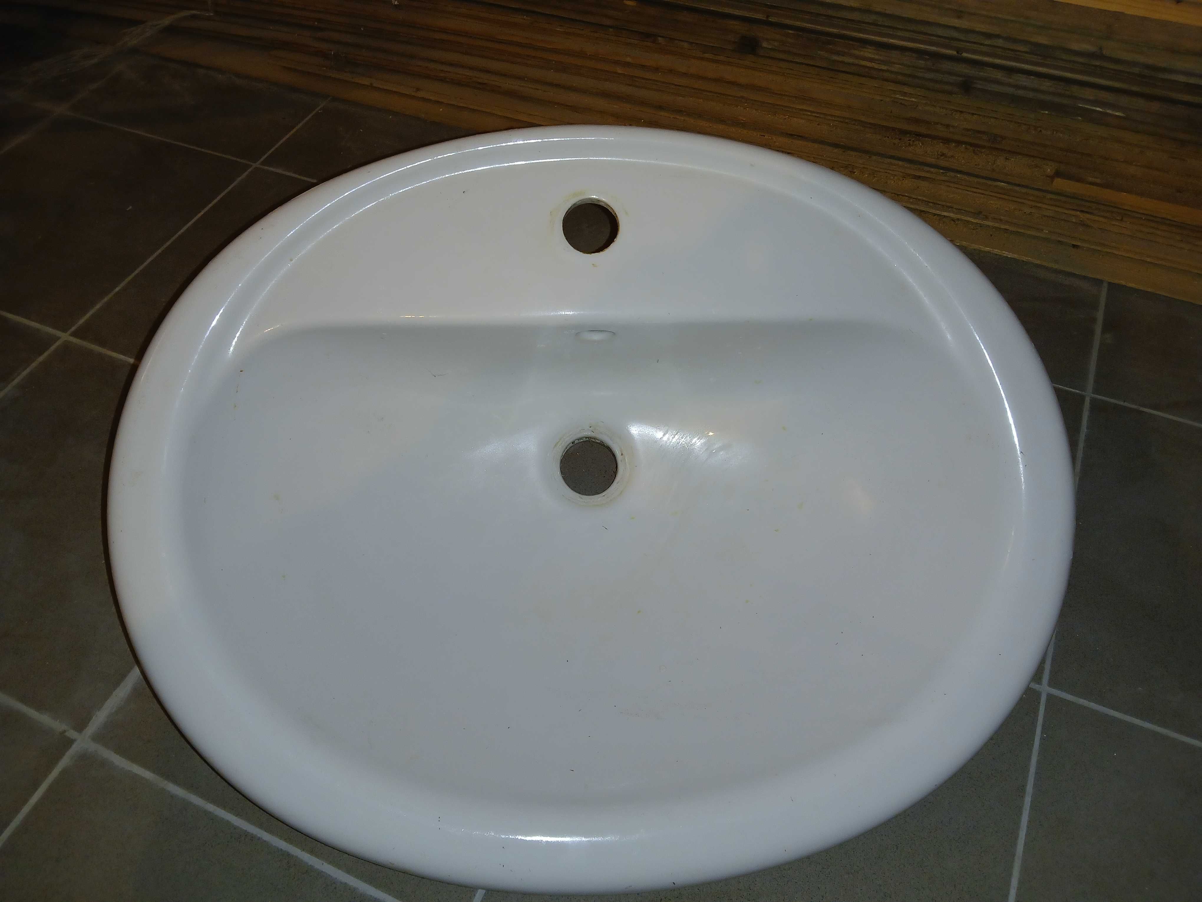umywalka wpuszczana w blat 60x48 Cersanit