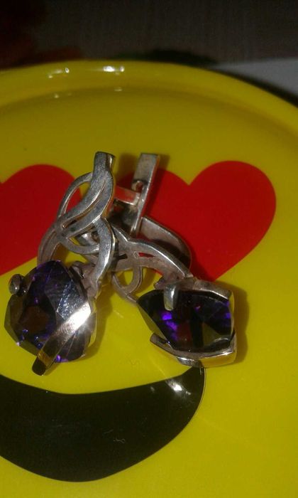 Серебряные сережки