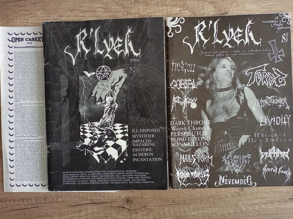 R'Lyeh zine x 2 Darkthrone Turbo Black metal