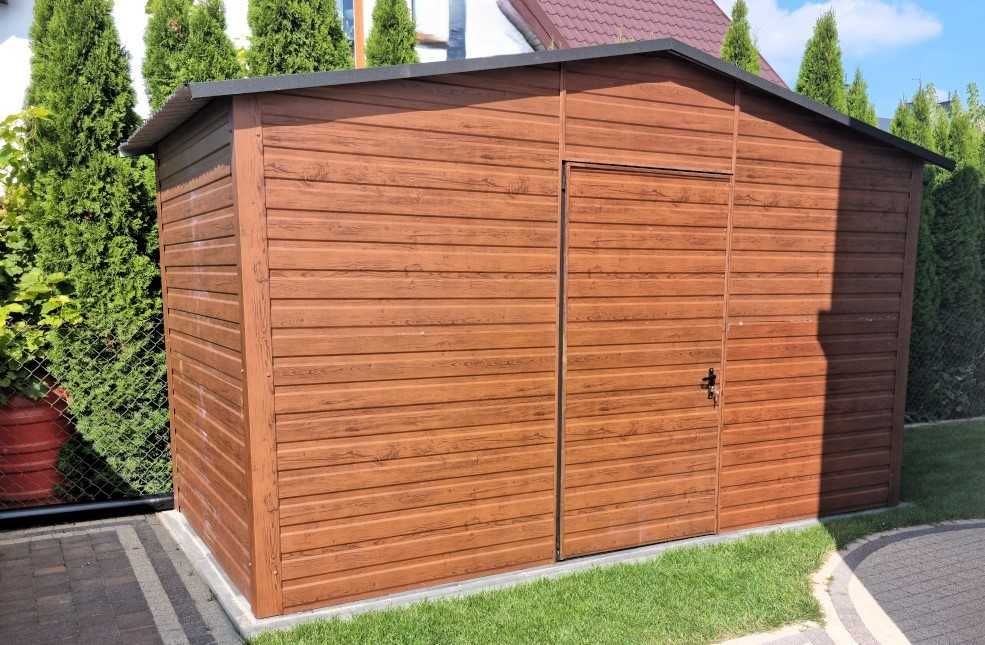 Schowek / Wiata / Altana na Narzędzia / Złoty Dąb / Garaż  – Maj-Blach