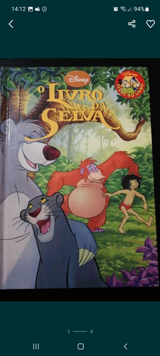 9 Livros da Disney com Suporte