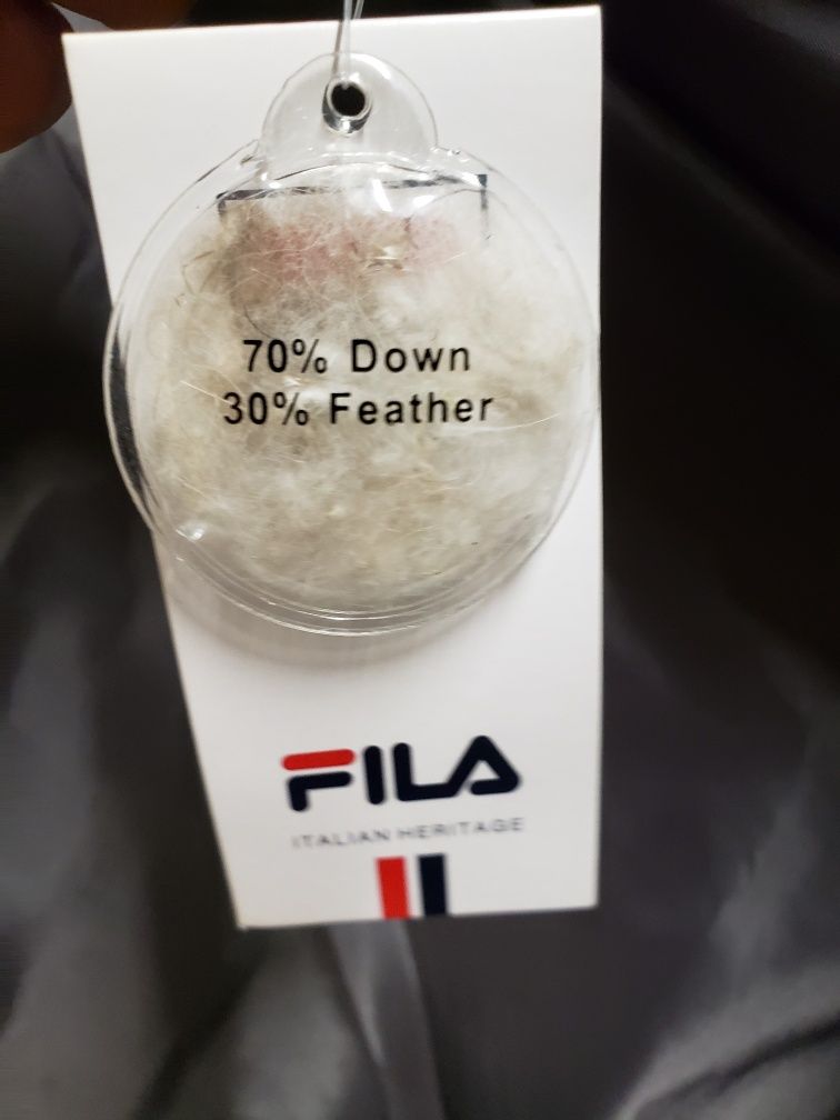 Мужскои пуховик Fila (Италия)