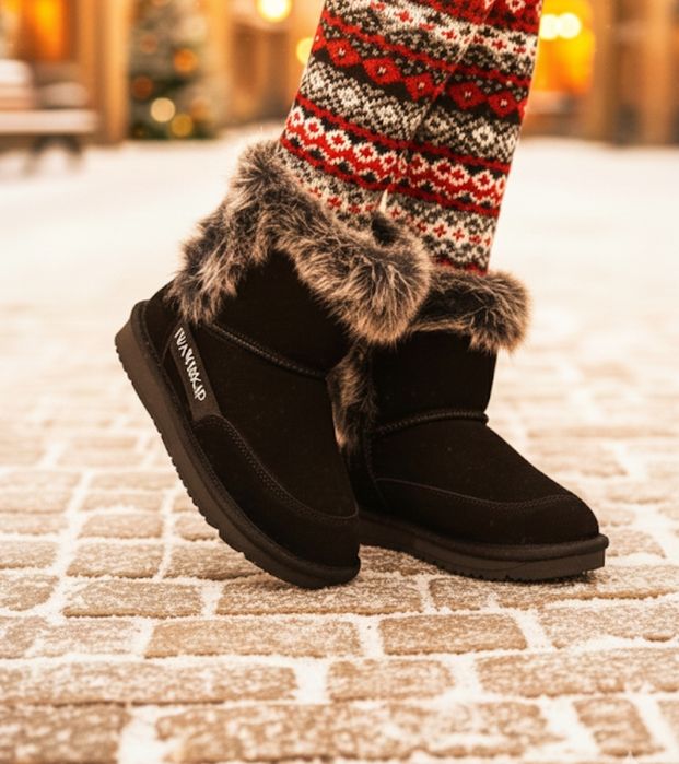 РОЗПРОДАЖ!!!Натуральний замш.Дитячі зимові черевики, чобітки, уггі. На