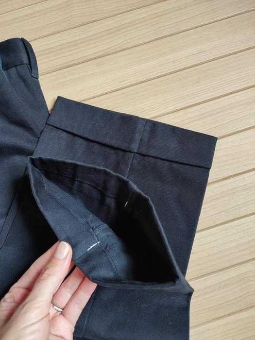 чёрные брюки от gant regular fit португалия - 34W/наш 50р