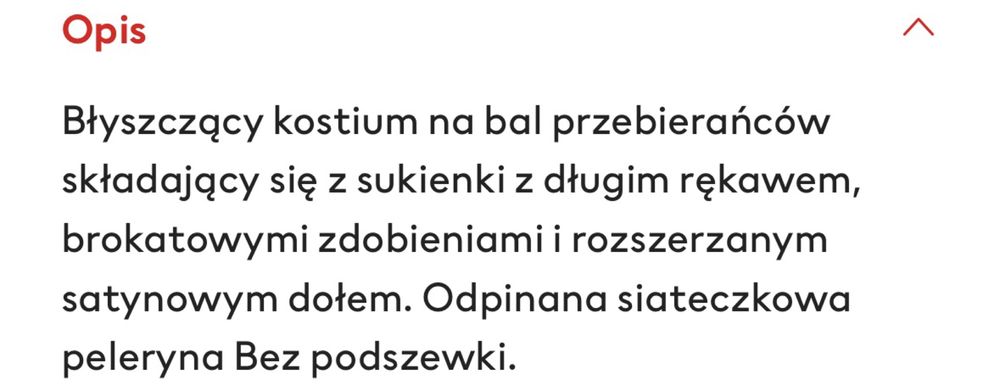 Strój karnawałowy Elsa Kraina Lodu II