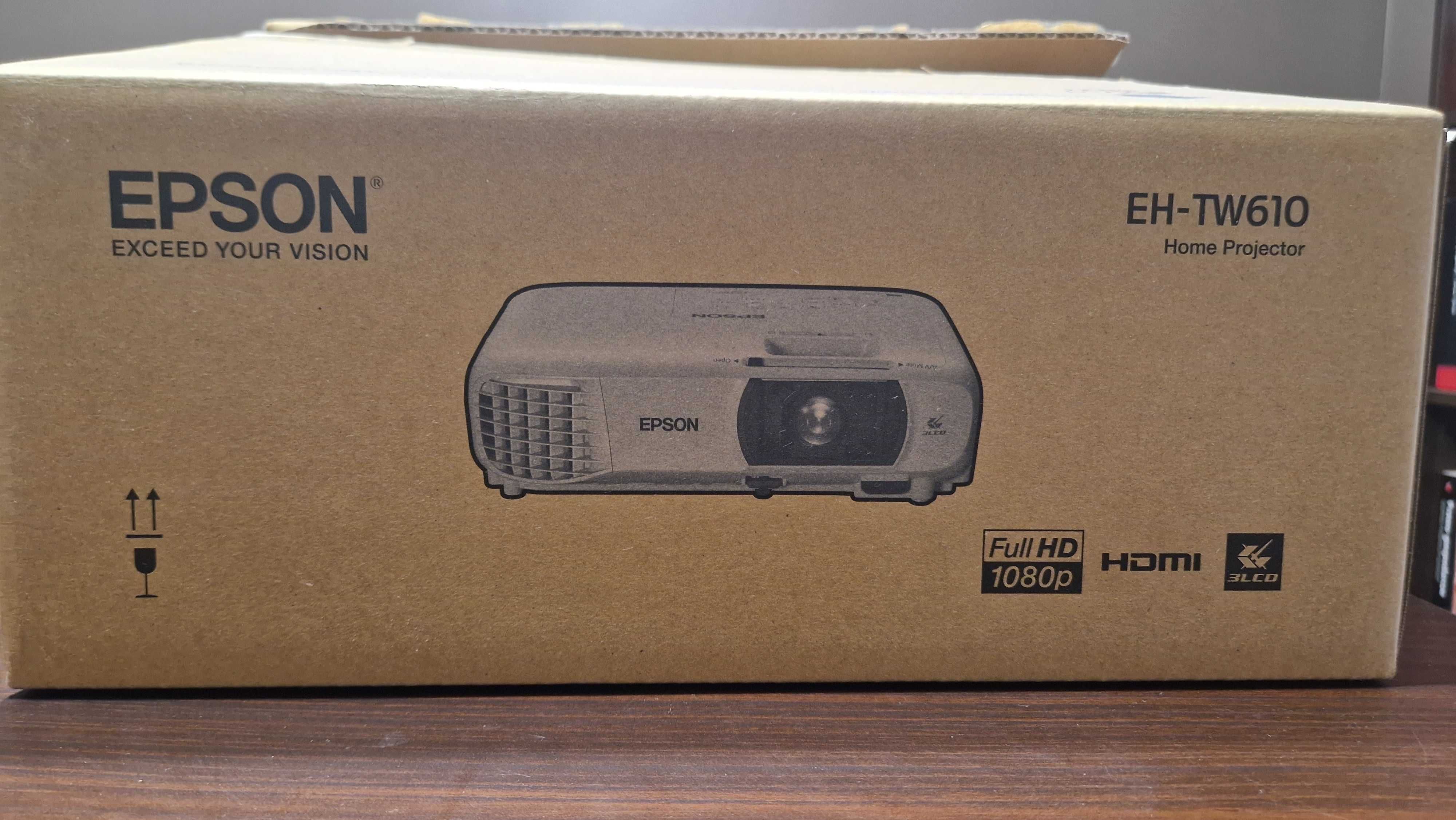 Projektor Epson EH-TW610 3LCD - Nowy