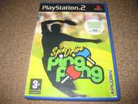 Jogo "Spindrive Ping Pong" para a PS2/Completo!