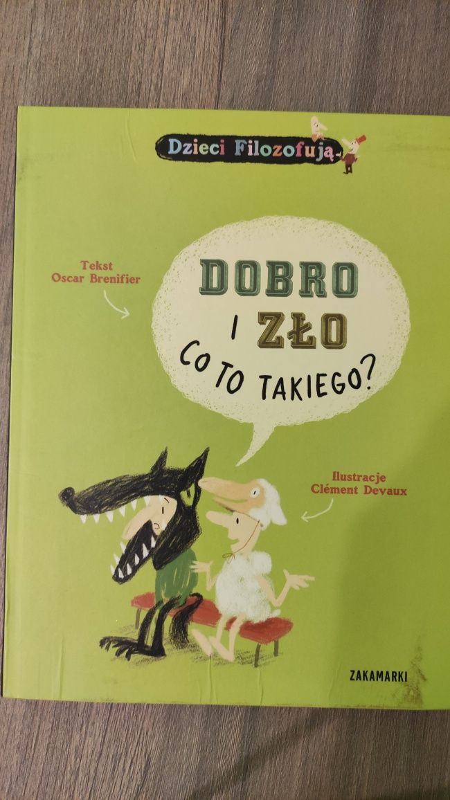 Książka dobro i zło co to takiego Oscar Brenifier