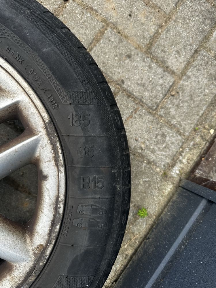 Opony wraz z felgami renault scenic 1