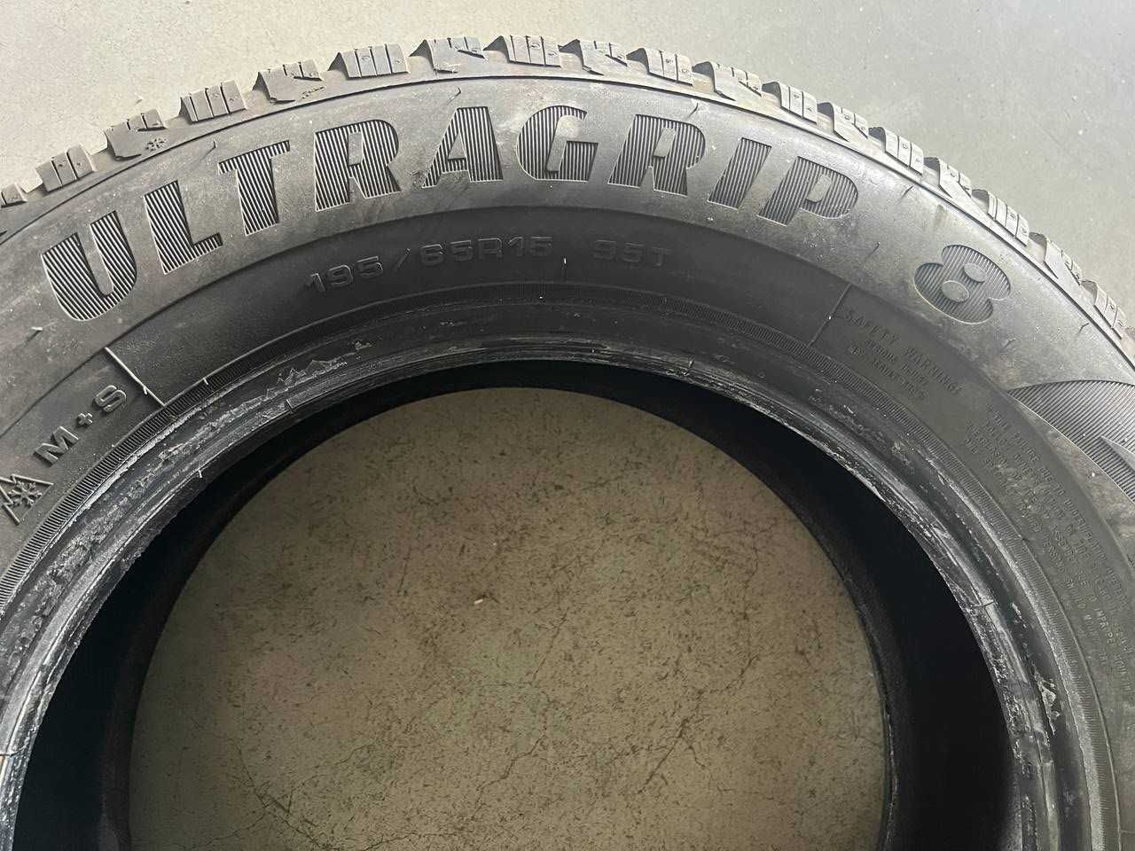 Goodyear 195/65 r 15 зимові шини резина зимняя Гудіер