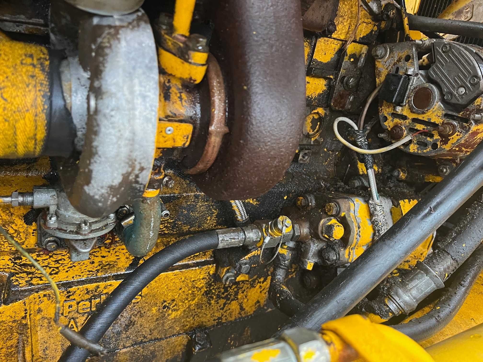 3711H04A Silnik Perkins turbo A4 do JCB 3CX, AC50283,  U509884S