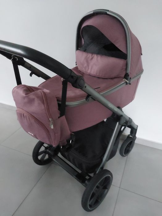Piękny wózek. Espiro Bueno 3w1 róż WYSYŁAM