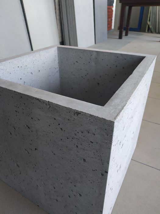 Donice Betonowe Donice z Betonu Architektonicznego 40/40/40 PROMOCJA
