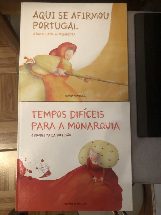 3 livros  historia de portugal
