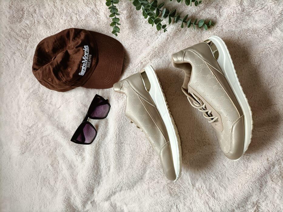 Nowe buty sneakersy adidasy Mohito 41 beżowe