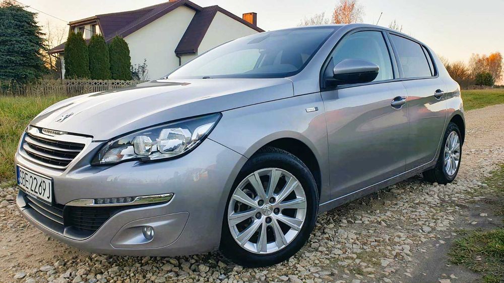 Peugeot 308 1.6 Diesel 2017r PDC Stan Bardzo Dobry Niski przebieg