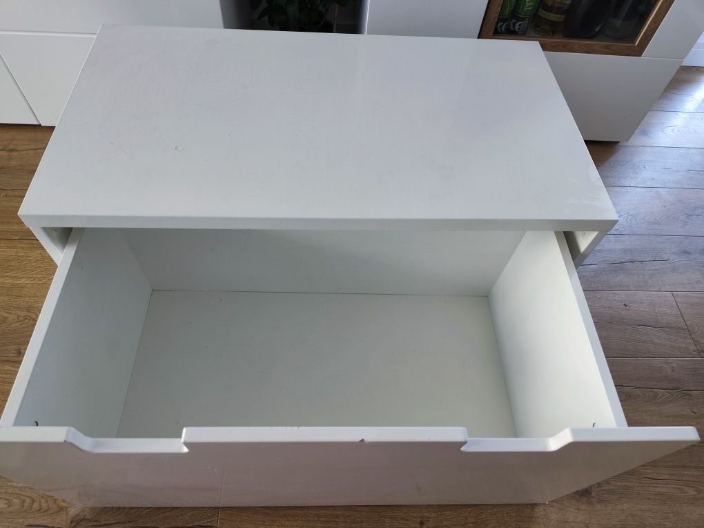 STUVA Ikea Ława Skrzynia  Stół  ze schowkiem - Biały