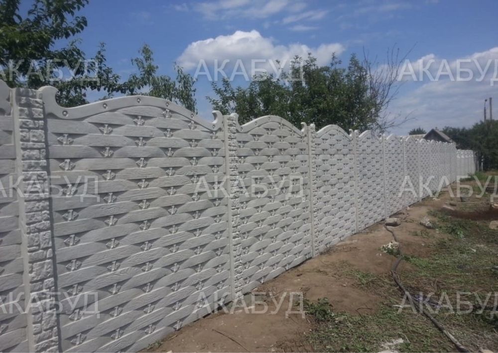 Виробництво бетонних заборів та воріт