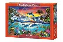 Puzzle 3000 Paradise Cove Castor pudełko,614x395 mm