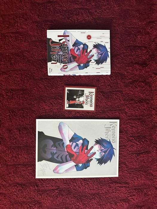 Manga Kemono Jihen Tom 1 + Dodatek + Karta festiwalowa