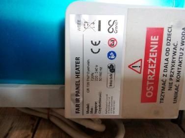 Promiennik grzejnik na podczerwień