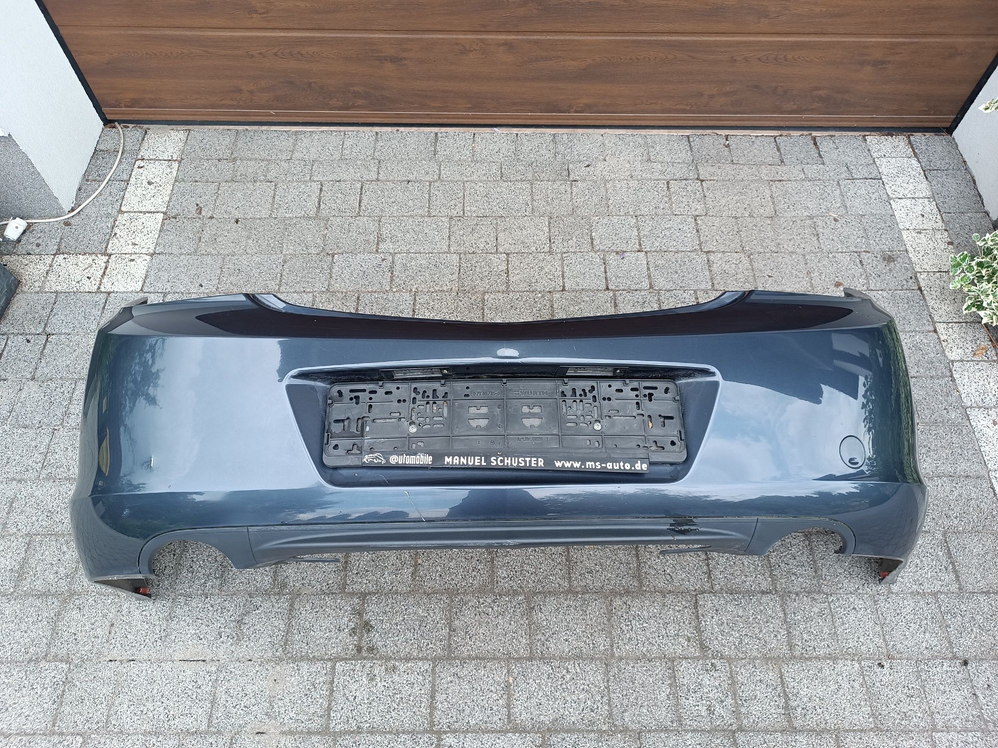 Opel Insignia A HB 08-13 - Zderzak tył Tylny 2rury Z168