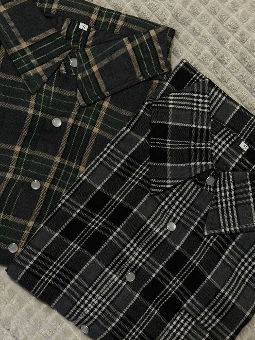 Сорочка в клітинку жіноча, Рубашка женская