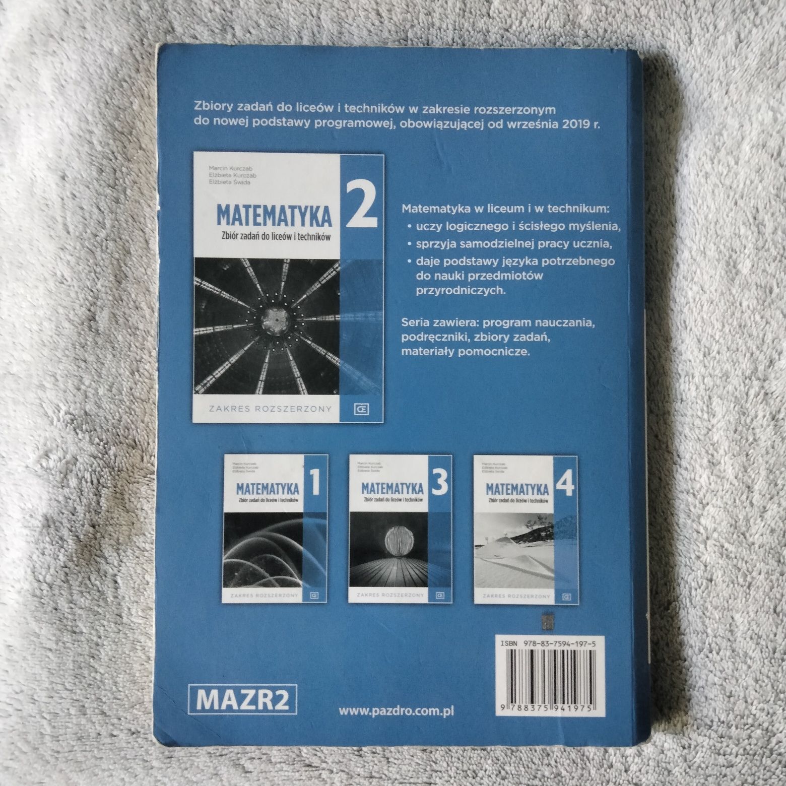 matematyka rozszerzona zbiór zadań 2 pazdro