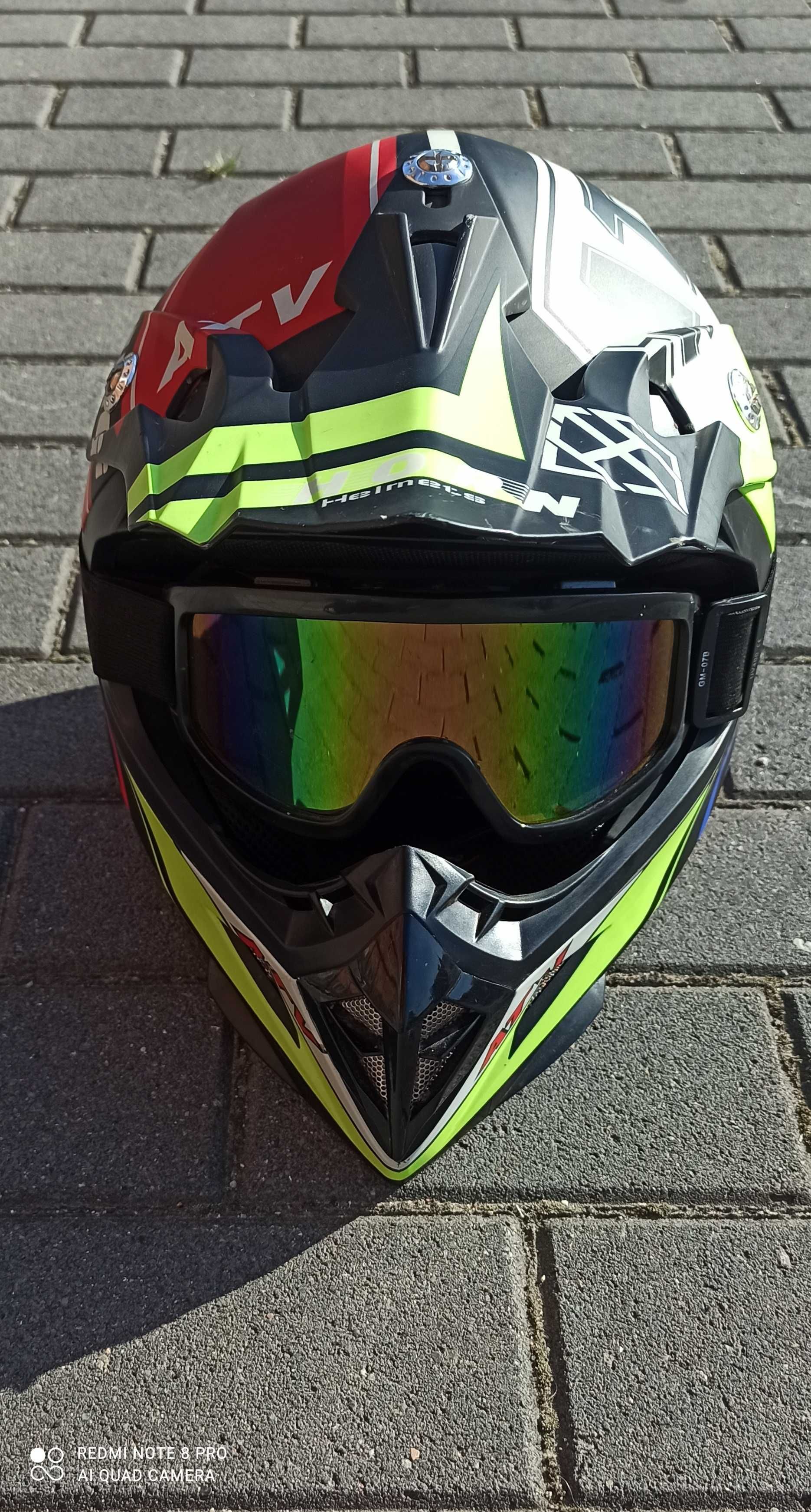 Kask  ATV racing