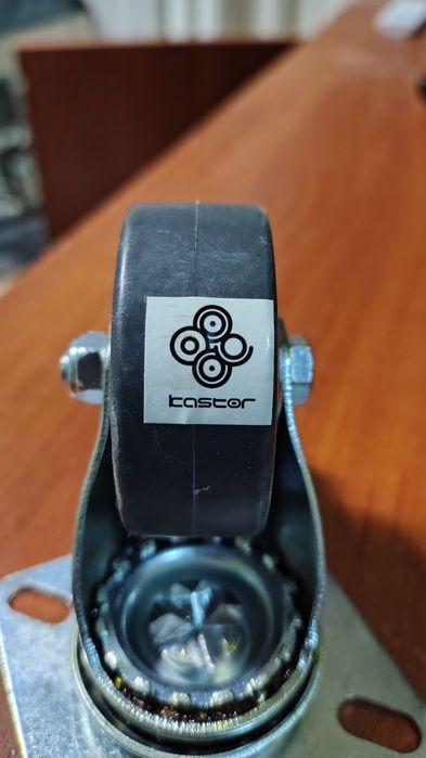 Мебельный поворотный ролик для тележки 4шт