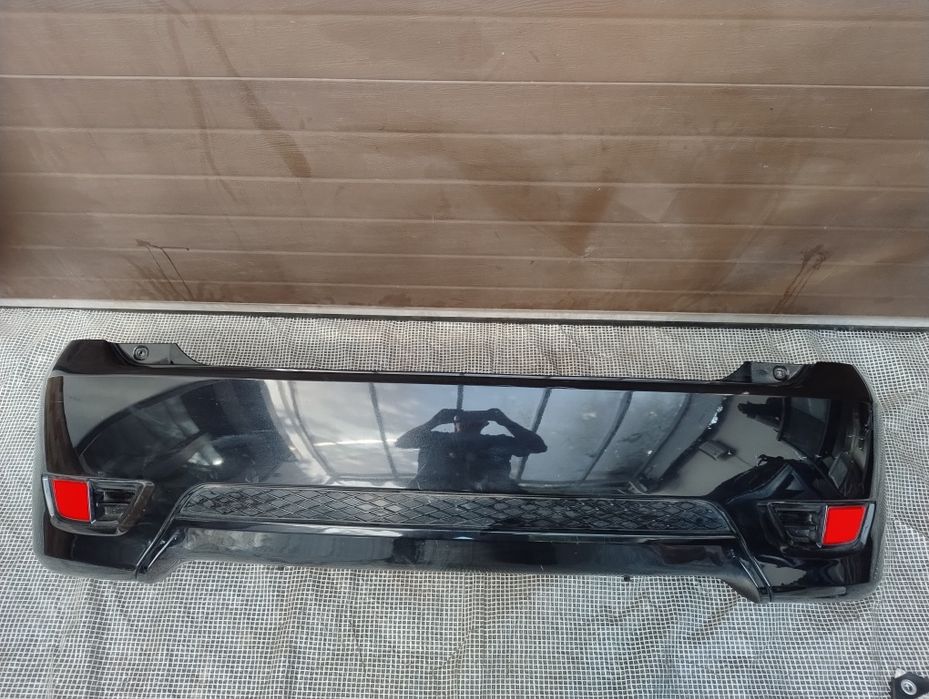 Ford Fiesta MK6 lift ST zderzak tył kompletny wysyłka czarny