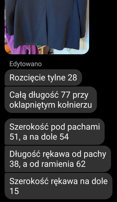 Marynarka męska czarna