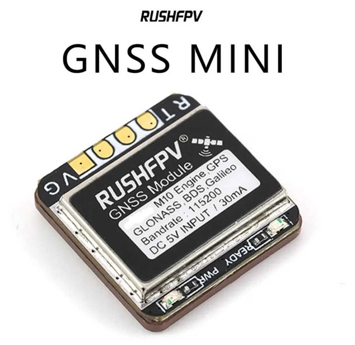GPS модуль RushFPV GNSS Mini gps 18х18мм для FPV