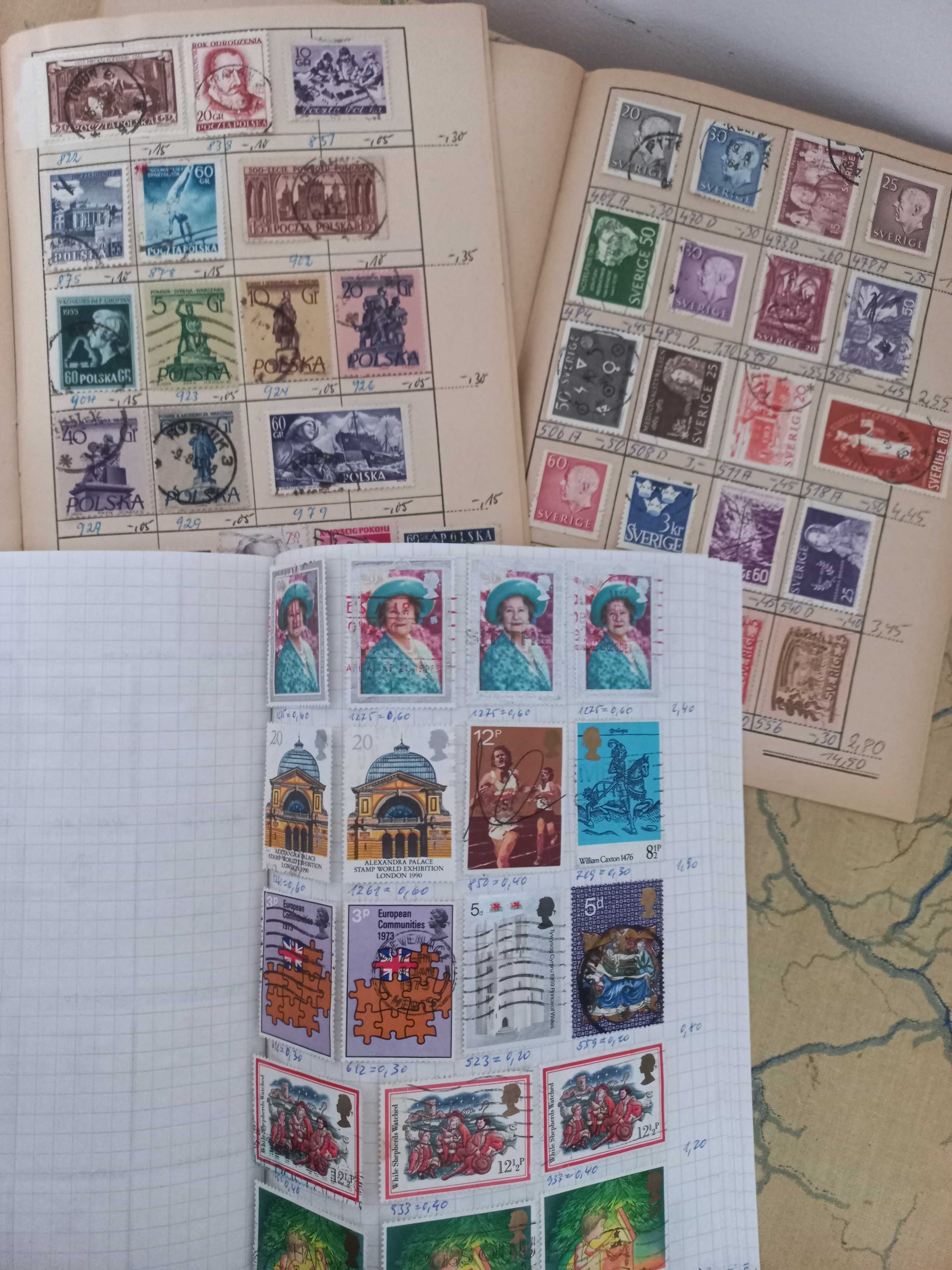 Почтовые марки,разные,727 штук