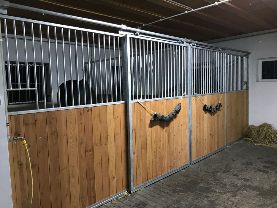 Boksy dla koni + okna stajenne