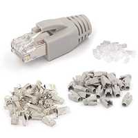 vce zestaw wtyczek cat 7 cat 6a rj45 10 szt