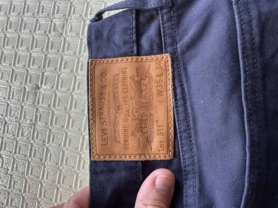 Джинсы LEVIS 511. W 36 L 34 стрейч