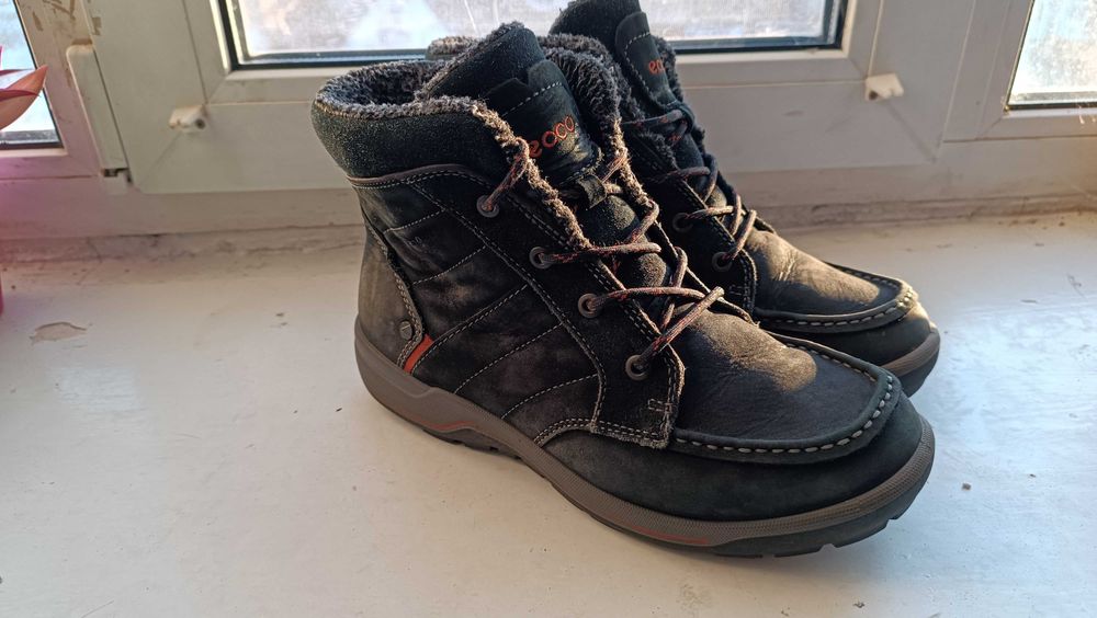 Черевики зимові водостійкі ECCO Hydromax Оригінал.Р 40.25.5 см