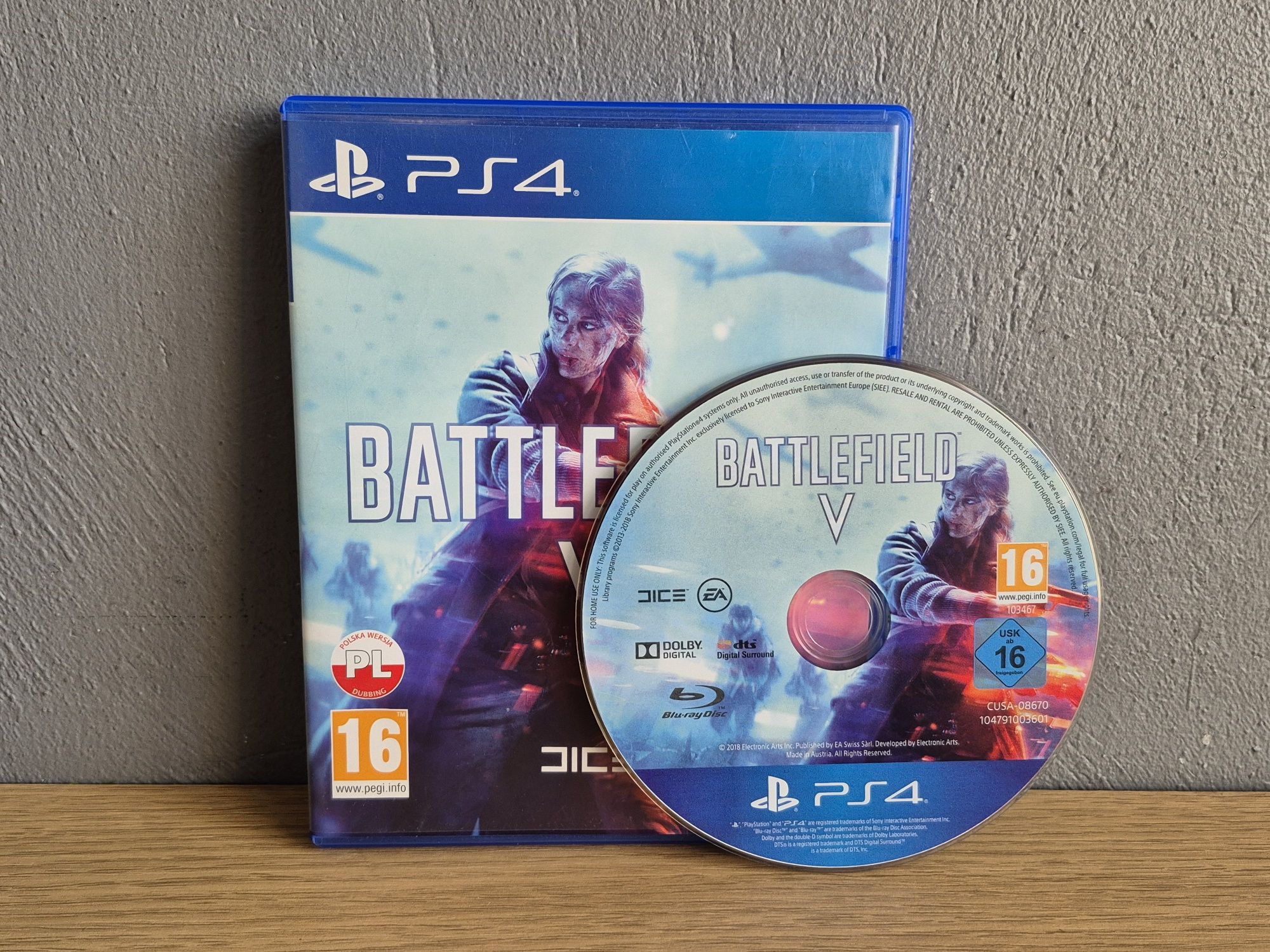 Gra na PlayStation 4 BATTLEFIELD V