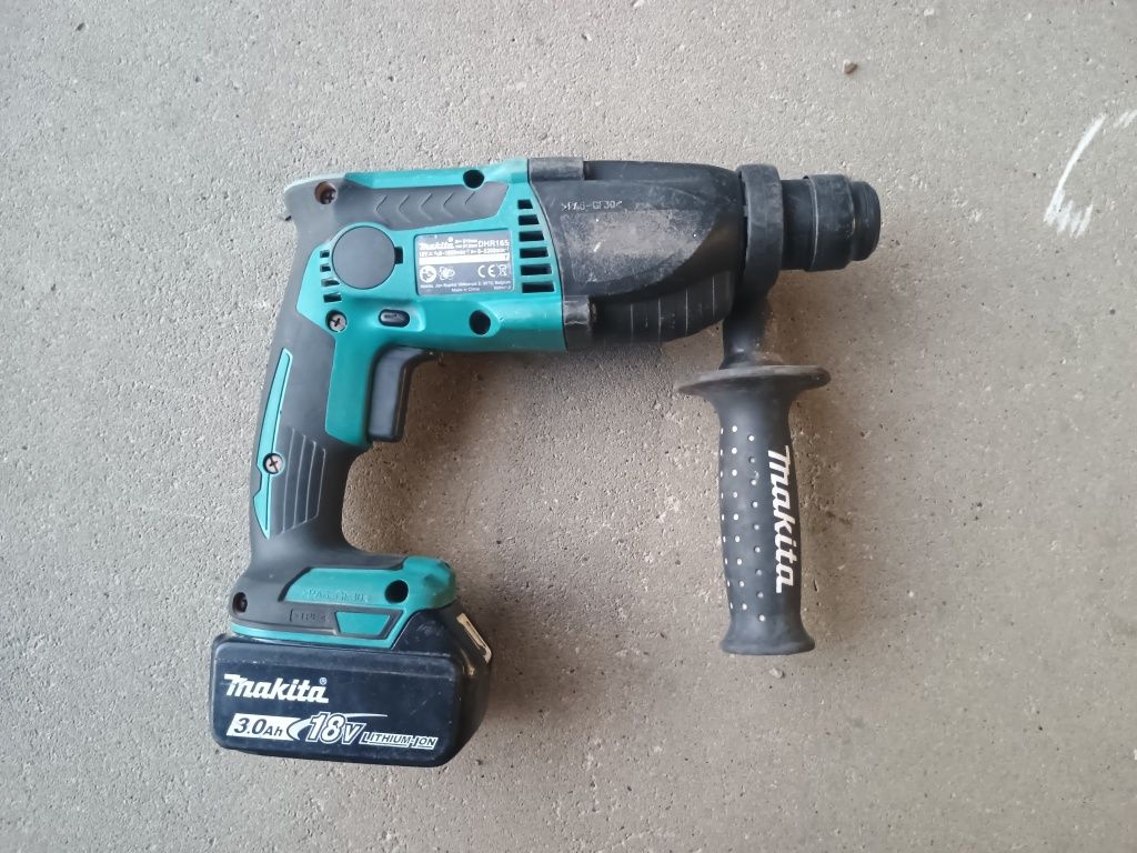 Młotowiertarka Makita DHR 165 + aku 18 V li-ion